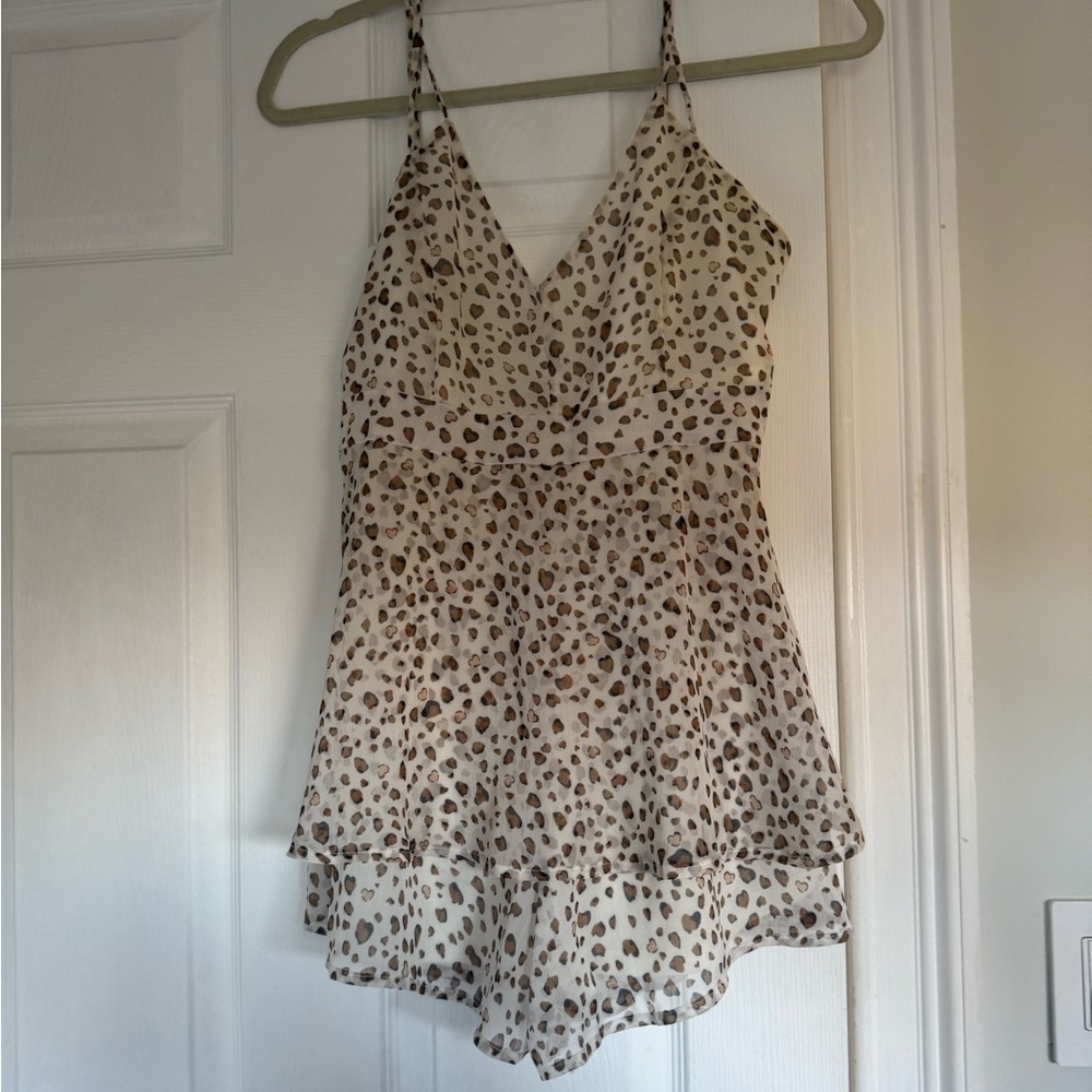 ALTAR’D STATE CHEETAH PRINT ROMPER